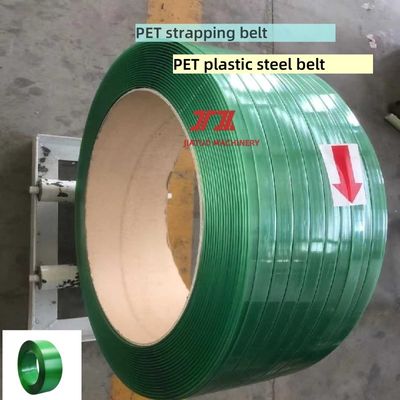 Green PET plastic steel belt 9-32mm PET strapping brick factory PP/PET bundling strap
