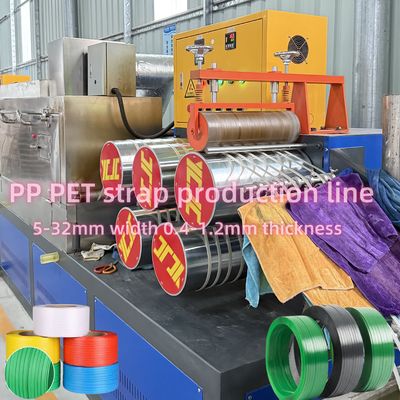 Single-Screw PP Strap Making Machine 5-19mm PP Strapping Production Line Automatic Screen Changer