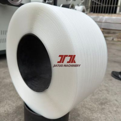 White PP strapping belt 5mm Automated PP strapping band High-speed pallet PP PET strapping