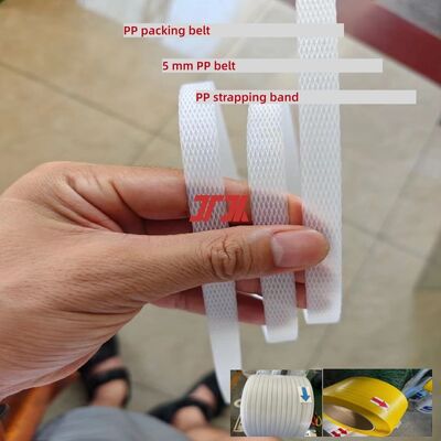 PP Polypropylene Strapping belt 9-15mm Black PP PET Strapping band with Embossed Surface