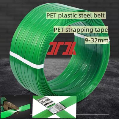 16mm Width Industry Packing Pet Polyester Strapping Roll With AAR Certificate
