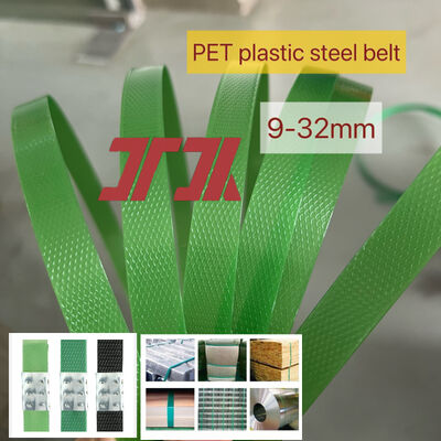 High-Quality PET Strapping belt 9-25mm Green PET Strapping band Automatic PP PET Packaging strap
