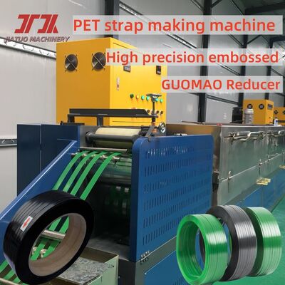 9-32mm Automatic PET Strap Extrusion Line With High-output Packing Belt 150m/min Running Speed