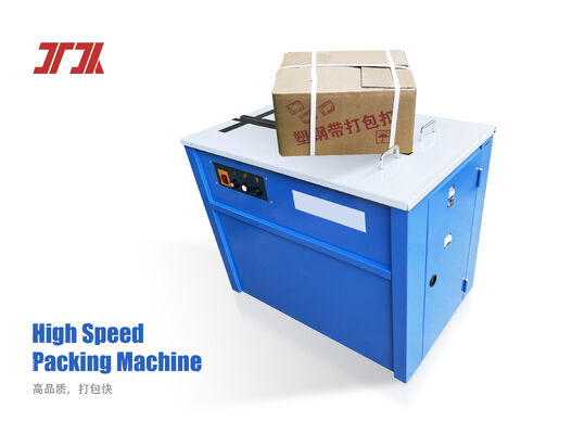 5-19mm Available semi-Automatic High Table Strapping Machine For PP Plastic Packaging Straps