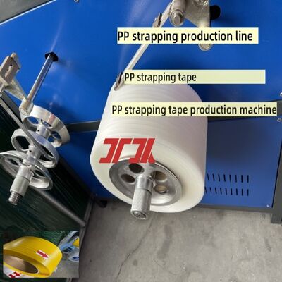 PET PP Strap Making Machine, Single Screw PP strapping equipment with automatic winding machine