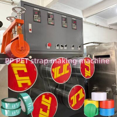 5-19mm New Polypropylene PP Packaging Strap Band Making Machine With Online Printing
