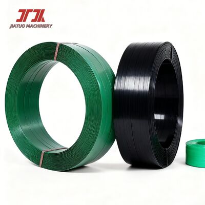 Durable Green Black PET Packing Strap Advanced Polyester Pet Strapping Solutions 9-32MM