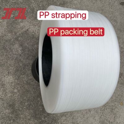 5-15mm PP Strapping belt / strap White PP Strapping belt for Automatic Strapping Machines