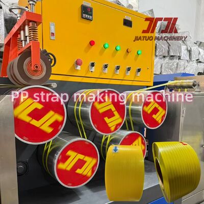5-19mm Width PP Strap Making Machine For Packing Belts With Automatic Winding Machine