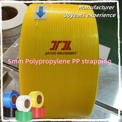 Colorful PP Packing Band Packaging Plastic Strap With Small Tolerance 5-19mm