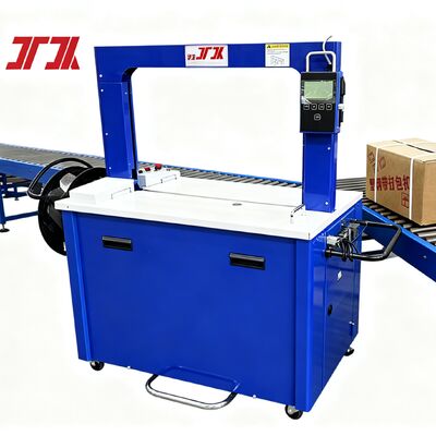 High Speed Fully Automatic Strapping Machine One-Click Smart Operation With PLC Screen