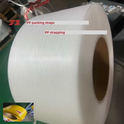 High-speed PP strapping 5-19mm transparent PP PET plastic strapping with 100% PP polypropylene