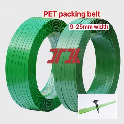 PET Packing Strap 9-16mm Automatic PP PET Strapping for Pneumatic Strapping Tools