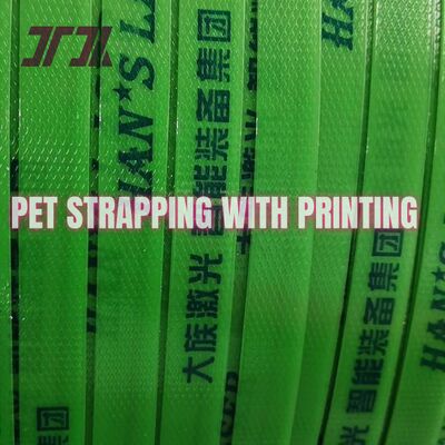 9-32mm PET Strapping For Heavy Pallet Packaging High Tensile And Recyclable