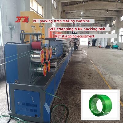 Tensile Strength 850kgs Plastic PET Strap Making Machine Production Line