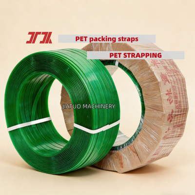 PET plastic-steel strapping Green 16mm PET strapping for pneumatic strapping tools