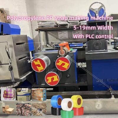 Automatic Plastic PP Strap Production Line Make PP Strapping Use For Automatic Strapping Machine