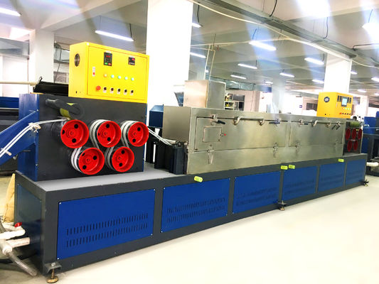 300KW 0.6mm PET Strap Extrusion Line Single Screw With PLC Control System 350-950kg