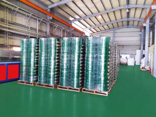 PET Packing Belt/Tape Extruding Machinery for Packing with 100% Recycled Bottle Flakes Fully Automatic Packing Machine