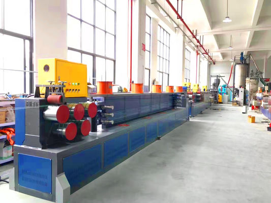 PET Packing Belt/Tape Extruding Machinery for Packing with 100% Recycled Bottle Flakes Fully Automatic Packing Machine