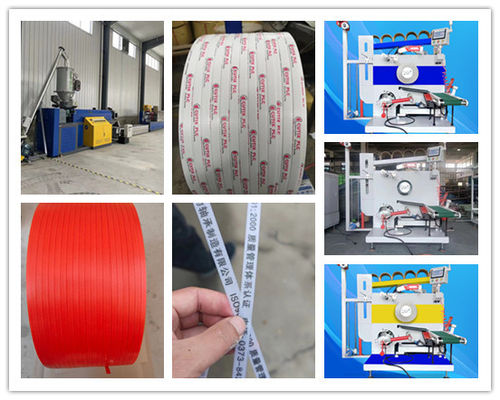 PLC touch screen strapping tape winding machine, automatic packaging winding machine, PET packing tape winding machine