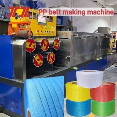 Single/Double Screw Plastic PP Packing Belt Making Line with ISO/SE