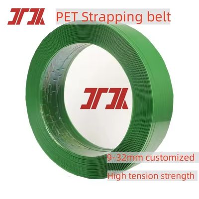 High Tensile Resistance Sturdy Polyester Plastic PET Strapping Roll PET Belt Strap for Bale Packaging