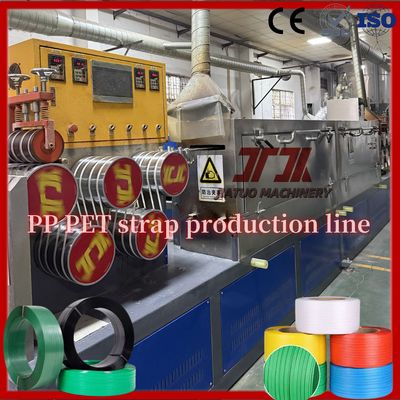 PP 100% Recycled/ New Material Polypropylene Strap Production Line With PLC Control