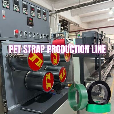 PET Packing Strapping Band Tape Belt Making Production Line With Synthetic Fiber Filter