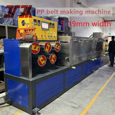 آلة صناعة الشرائط PP JT-90 220-250kg/H الملفوفة تلقائيًا برميل المسمار المخصص